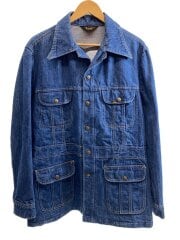 画像：70s/カバーオール/ブッシュジャケット/LL/USA製/デニム/IDG