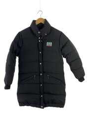 画像：ロングダウンジャケット/M/ナイロン/BLK/422197