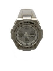 画像：ソーラー腕時計・G-SHOCK/デジアナ/WHT/WHT