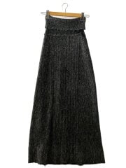 画像：Knit Maxi Length Skirt/ロングスカート/38/アクリル/GRY/21242515101//