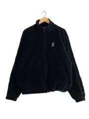 画像：hwc velour track jacket/ジャケット/M/コットン/BLK//