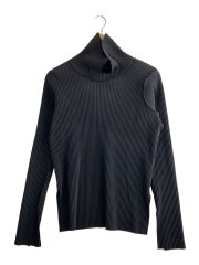 画像：CRISP HIGH NECK TOP/FREE/ポリエステル/BLK/TDX5A-CP-T02//