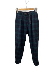 画像：BRUSHWOOD WOOL PANT_ブラッシュウッドウールパンツ/S/ウール/GRN/オンブレCK