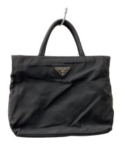 画像：ハンドバッグ/ナイロン/BLK