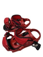 画像：スノーボードバインディング/RED/NX