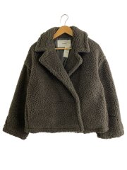 画像：ECO BOA JACKET/ボアジャケット/FREE/ポリエステル/KHK/ADWS-301-69//