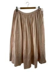 画像：ロングスカート/M/コットン/PNK/FA2301b