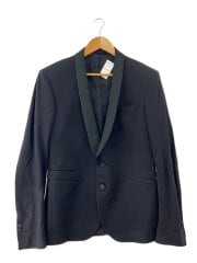 画像：テーラードジャケット/--/レーヨン/BLK/BGI34N