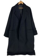 画像：WRAP COAT/48/ウール/ブラック/RM252-029//