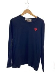 画像：長袖Tシャツ/L/コットン/ブラック/AZ-T118