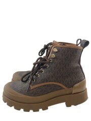 画像：ブーツ/UK6.5/ブラウン/レザー/SG22B/総柄