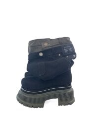 画像：YELLO SHOES/GIO PLATFORM SHORT BOOTS/ブーツ/L/BLK