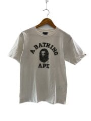 画像：Tシャツ/--/コットン/WHT/無地