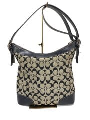 画像：スリムダッフル_シグネチャー_ブラック/キャンバス/BLK