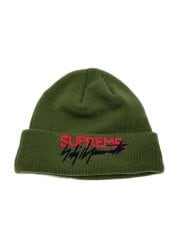 画像：ニットキャップ/--/ウール/GRN/メンズ/20AW/×YOHJI YAMAMOTO