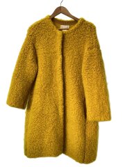 画像：カーディガン(厚手)/FREE/モヘア/YLW/無地/44183034