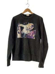 画像：スウェット/M/コットン/BLK/プリント