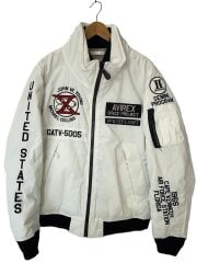 画像：ジャケット/XL/ポリエステル/WHT/6182176