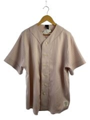 画像：半袖シャツ/L/コットン/PNK