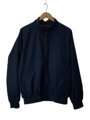 画像：ジャケット/L/コットン/NVY/無地