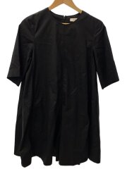 画像：半袖ワンピース/32/コットン/BLK