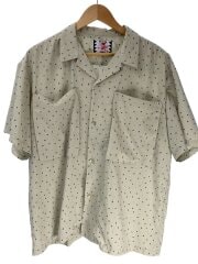 画像：半袖シャツ/L/--/GRN/総柄