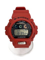 画像：クォーツ腕時計_G-SHOCK/デジタル/ラバー/RED/SS