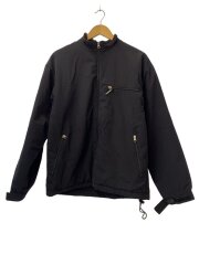 画像：OLD/90s/初期紙タグ/USA製/POLARTEC/ジャケット/L/ナイロン/BLK