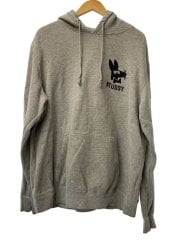 画像：パーカー/XL/コットン/GRY/無地