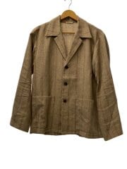 画像：LINEN WOOL SILK SHARK SKIN SHIRTS JACKET/3/リネン/BEG/A9SB02LW