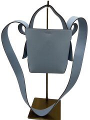 画像：ショルダーバッグ/フェイクレザー/BLU/無地/09WGB211530