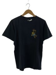 画像：Tシャツ/S/コットン/BLK/プリント