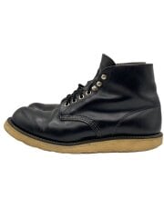 画像：レースアップブーツ/US7/BLK/レザー