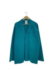 画像：GIACCA/ユーロワーク/ジャケット/コットン/GRN/無地