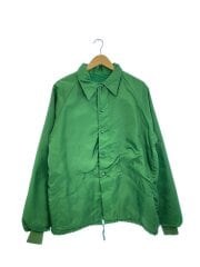 画像：裏ボア/コーチジャケット/ナイロンジャケット/L/ナイロン/GRN