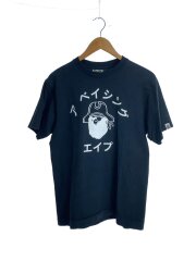 画像：Katakana Pirte College Tee/Tシャツ/M/コットン/BLK/プリント