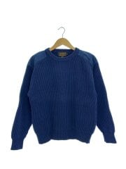 画像：コマンドセーター/ニット・セーター(厚手)/S/コットン/NVY/無地