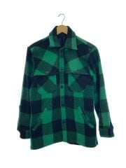 画像：60s/バッファローチェック/シャツジャケット/GRN