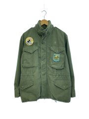 画像：60s/M-65/2nd/ワッペン/フィールドジャケット/ミリタリージャケット/KHK