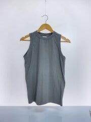画像：SLEEVELESS TEE/ノースリーブカットソー/S/コットン/GRY/無地/NC3-011