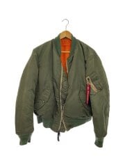画像：MA-1/フライトジャケット/GRN/無地