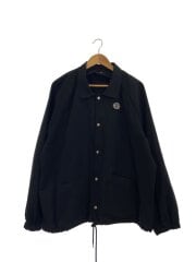 画像：TWILL TRACK JACKET/コーチジャケット/XL/コットン/BLK/MRS26JA003