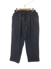 画像：WIDE TAPERED EASY PANTS/L/コットン/NVY/無地