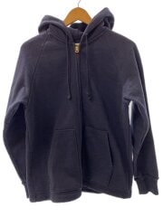 画像：ジップパーカー/M/コットン/NVY/無地/JM7654