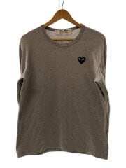 画像：長袖Tシャツ/L/コットン/GRY/AZ-T122