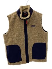 画像：ベスト/Kids Retro-X Vest/XL/ポリエステル/CRM/無地/65619FA