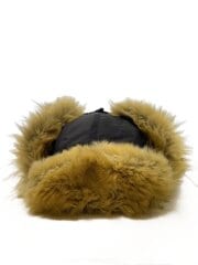 画像：OCEAN BEETLE/ヘッドウェア/--/BLK/メンズ/ファーフライトキャップ