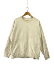 画像：スウェット/L/コットン/IVO/無地/SW-22SU401R/Recycled Cotton Sweat Crew