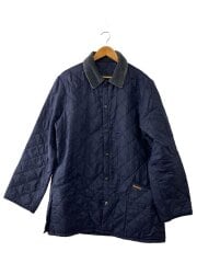 画像：LIDDESDALE/キルティングナイロンジャケット/M/ナイロン/NVY/無地