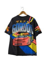 画像：MOTORSPORT　TRADITIONS/USA製/GORDON/Tシャツ/M/コットン/BLK
